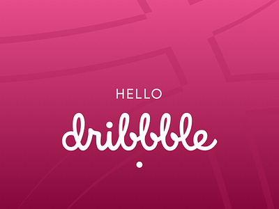 Hello Dribbble!