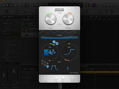 I Wish audio evil knob modulation plugin product sketch sound space synth ui