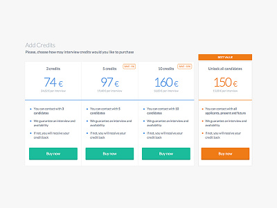 Pricing checkout clean flat minimal payment price pricing shop ui