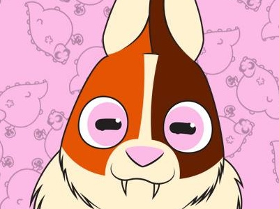 Character Bust bunnicula bunny character hare rabbit