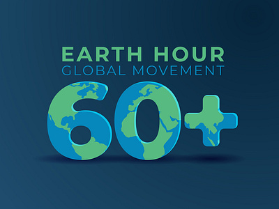 Earth Hour Day awareness background concept designs earth earth day earth hour illustration