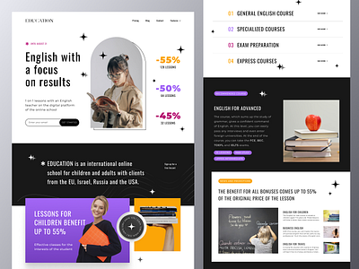 Education Landing Page