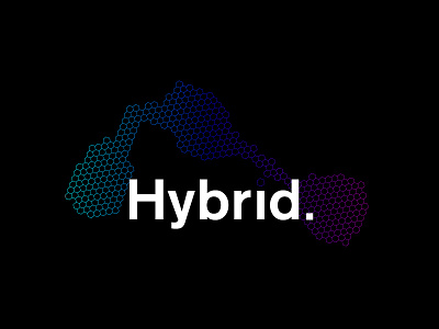 Hybrid logo