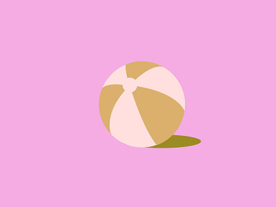 Beach Ball Icon - Illustration app branding design icon illustration logo ui ux vector
