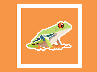 Frogger for you guys adobe animal art art design illustration illustrator