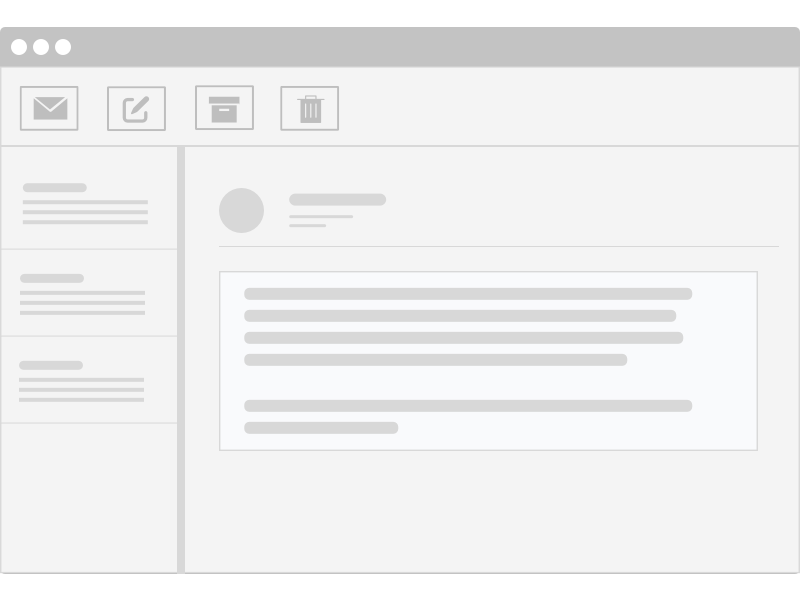 Open Email Illustration productdesign ui illustration graphic design