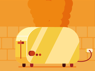 Baked Bread Animate ae bread food gif illustration