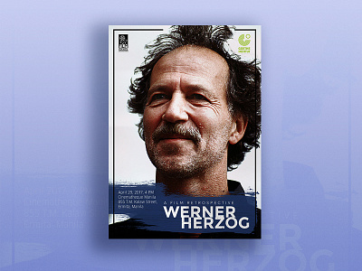 Werner Herzog Poster branding design event poster film poster