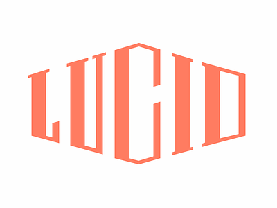 (Almost)Final Lucid Logotype custom design logo logotype lucid typography