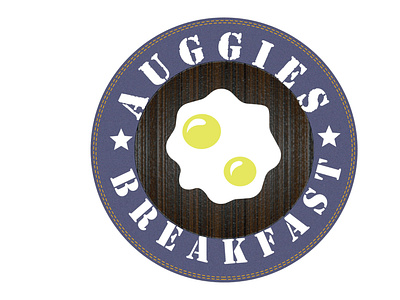 Auggies Restaurant Logo branding design icon illustration illustrator logo typography vector