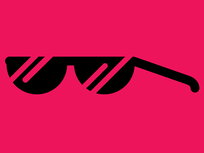 THEY LIVE design icon illustration john carpenter pink sunglasses they live