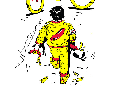 TOUR DE FRANKS 2016 akira bike chicago hand drawn hot dog illustration mustard