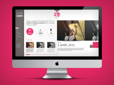 Cabete - Website france french moinzek society webdesign