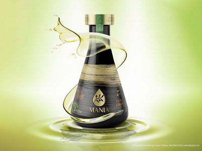 Mania Olive Oil Packaging Design