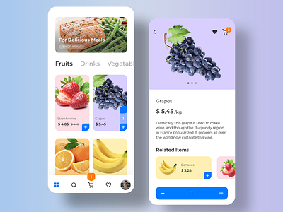 G-Shop Grocery App UI Kit app categories checkout customizable delivery e commerce ecommerce faves grocery illustration ios login onboarding profile search shop shopping sign up support vector