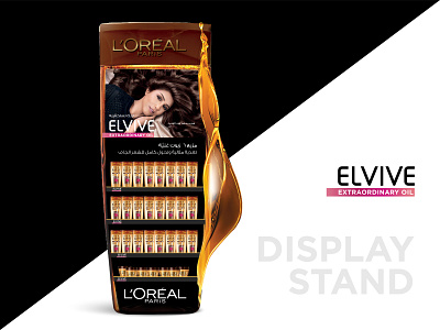 L'Oreal display stand