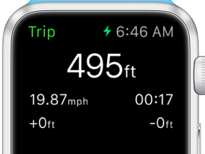 Topo Maps+ on Apple Watch