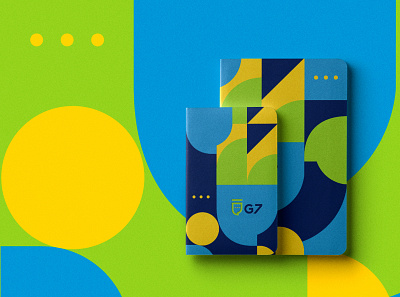 G7 brand identity :: 1 brand identity branding design geometric design grid logo identidade visual logotype