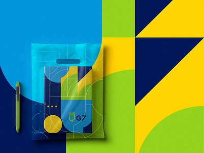 G7 brand identity :: 2 branding design grid logo identidade visual logo logotype