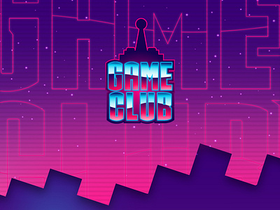 Game Club | 80's Logo Design