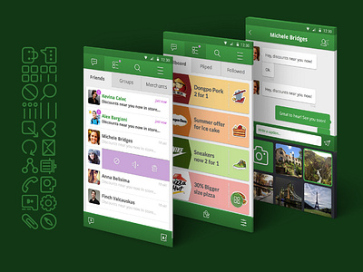 PromoSmile Chat App for Android with Google Material Design