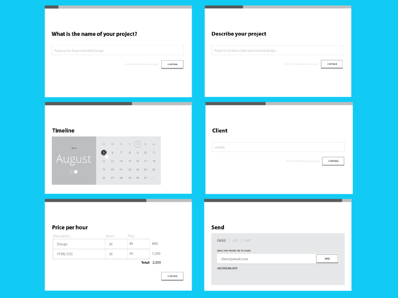 Make Offer - User Flow project belgrade serbia blue user experience ux loading wireframe flow user user flow make offer