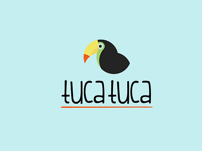 Tuca Tuca Logo bird black circle design logo tucan zoo