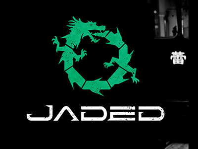 Jaded MMA fightwear logo brand design branding icon illustration logo design logos