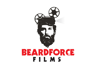 BeardForce Films Logo art brand design branding design illustration logo logo design logos vector