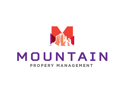 Mountain PM Logo brand design logo logo design logos