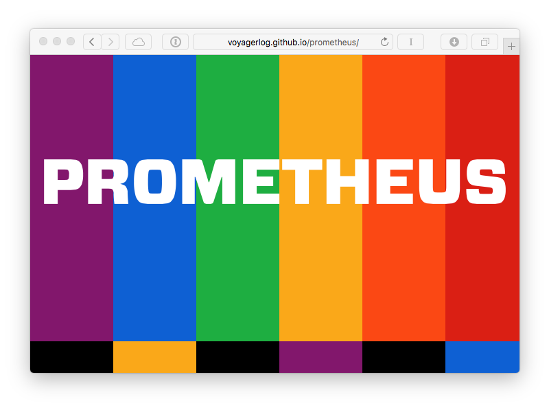 Prometheus Teaser by Taurean on Dribbble