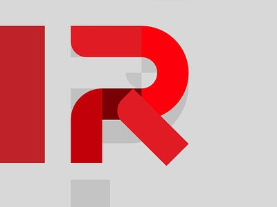 "R" work in progress logo