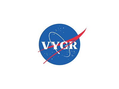 Voyager Meatball Logo logo meatball logo nasa space