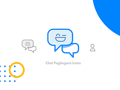 Chat Icons chatbot conversation icon payment smille user