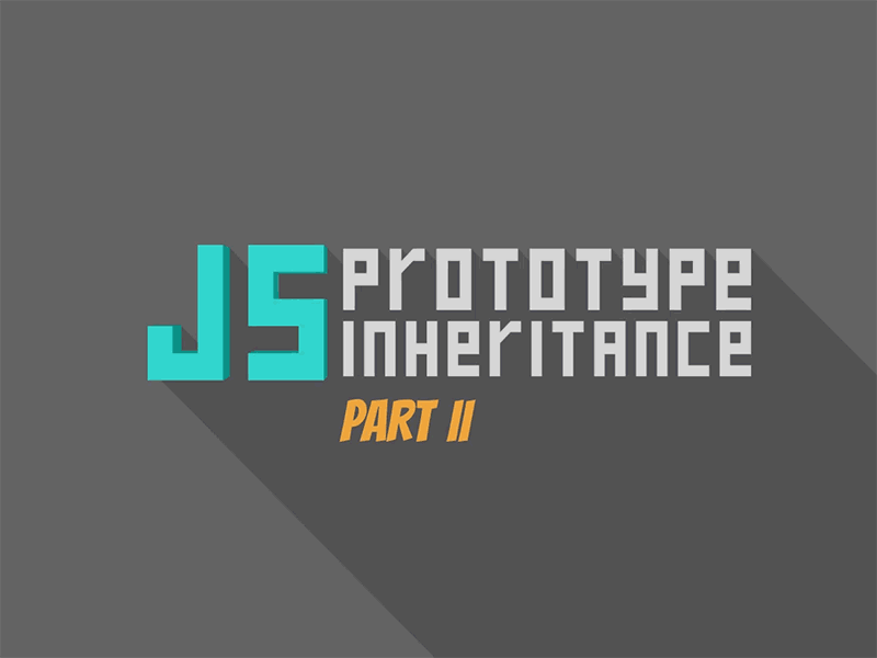 Infographic for Javascript's Prototypal Inheritance - Part II analogy animation design graphic design illustration infographic isometric javascript web web design