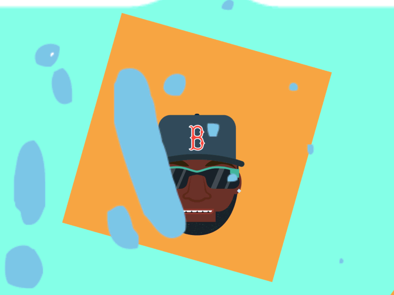 Thank You Big Papi - Boston Red Sox Sendoff by Adam Martin on Dribbble