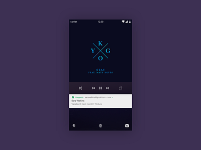 Android Music Lockscreen