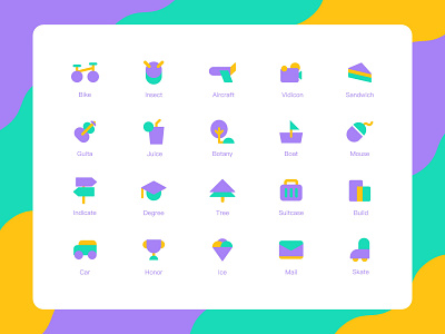 Icon color icon illustration ui