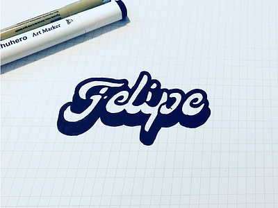 "Felipe" Lettering