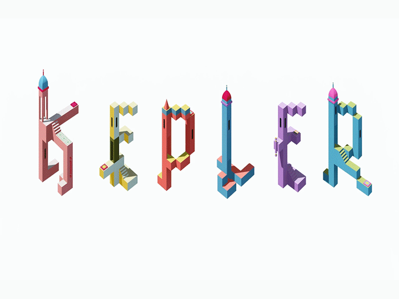 KEPLER brick kepler monument rotate silhouette toy valley