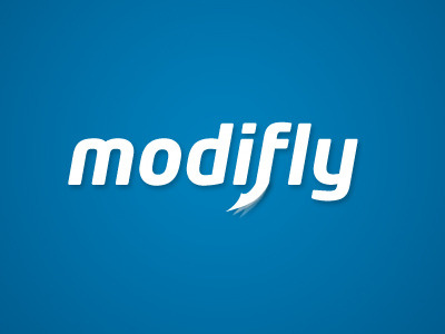 Modifly design logo