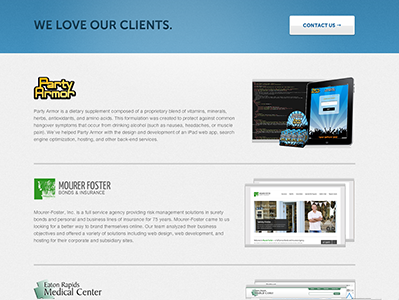 Sharpup Clients clients design website