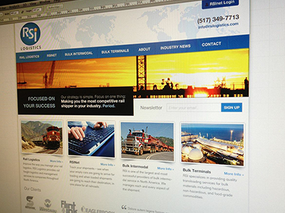 Logistics Website