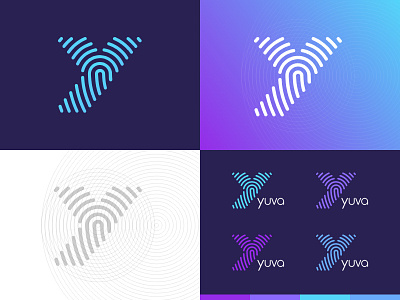 Logo Y Dribbble yuva y letter logo icon