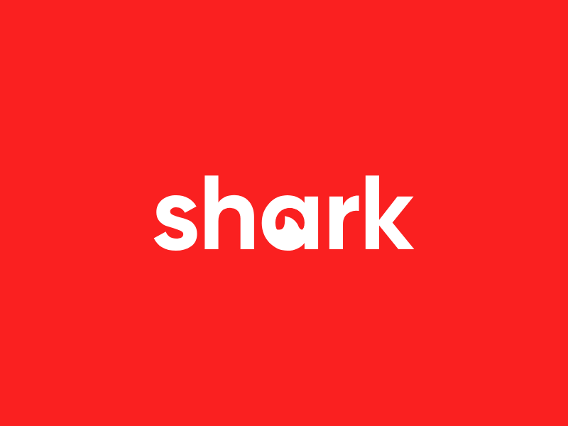 shark verbicon logo icon Dribbble by Creoeuvre on Dribbble