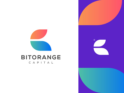 Bitorange b letter logo icon Dribbble