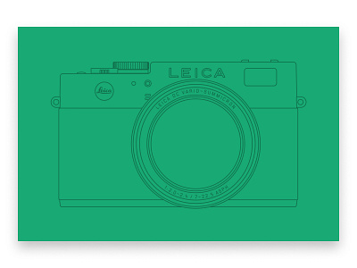 Leica Digilux 2 camera illustration leica lens line line art vector