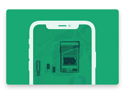 Assemble with Care and the joy of fixing things assemble with care game illustration iphone mockup sony tape player ustwo walkman
