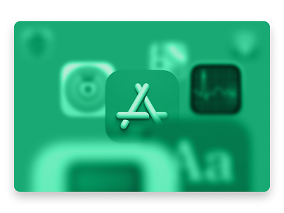 Go-to Mac apps and utilities app icons blur depth of field green icons illustration mac os