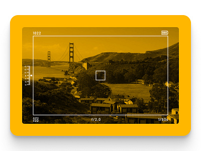 A weekend at the foot of the Golden Gate Bridge with the X100V blog blog post fujifilm illustration leica photograph viewfinder yellow